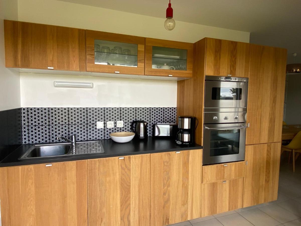 Апартаменты Logement En Rdc Port Haliguen Киберон Экстерьер фото